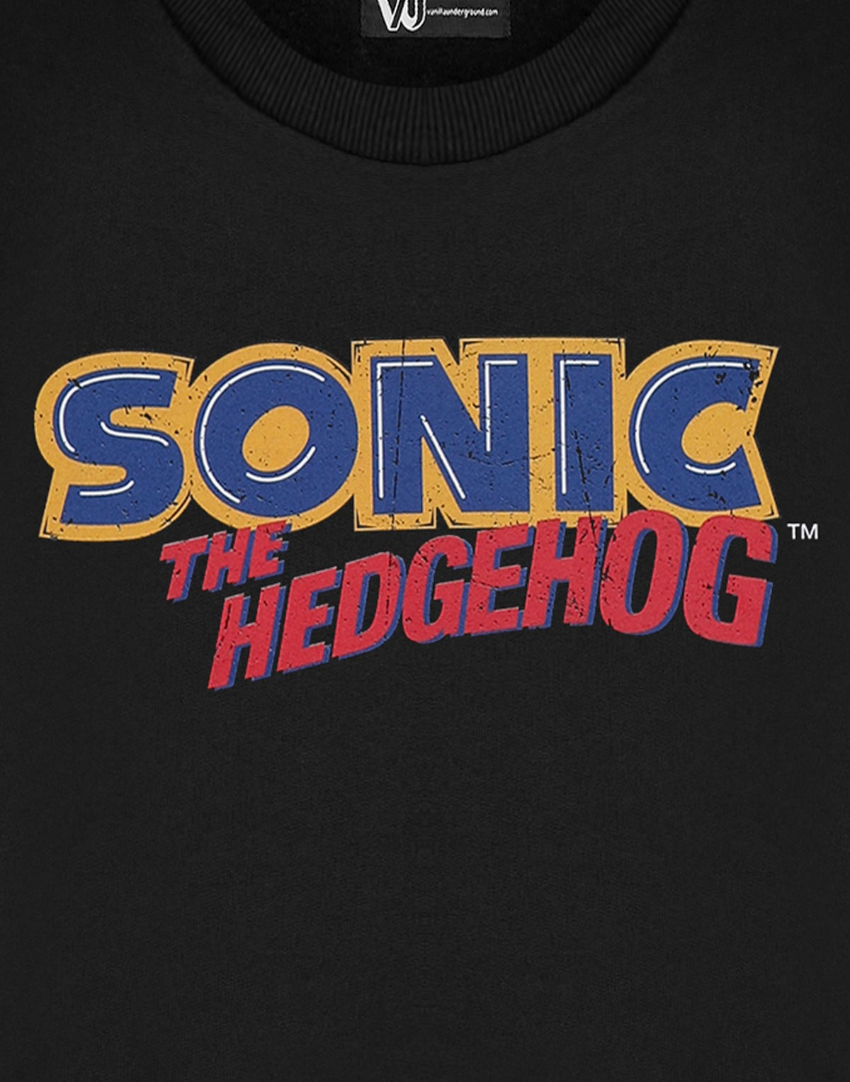 Sonic the Hedgehog Sweatshirt | Mens Black | Official Merch