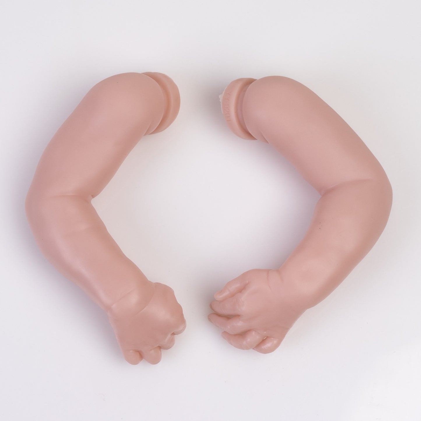 Unpainted 20" Realistic Reborn Doll Kits DIY Baby Kit Vinyl Silicone Dolls Parts