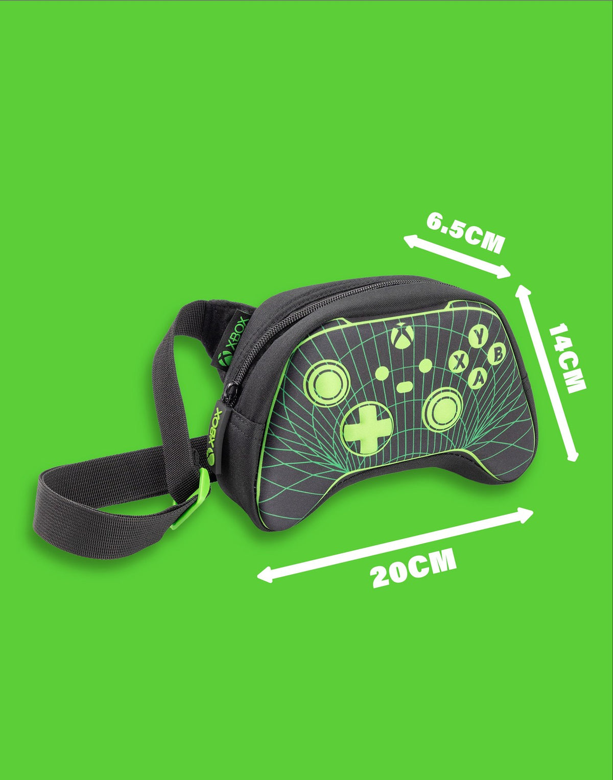 Xbox Cross Body Bag | Unisex Kids Black | Official Merch