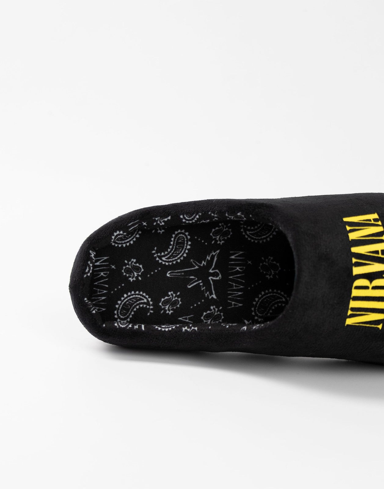 Nirvana Mule Slippers | Unisex Black | Official Merch