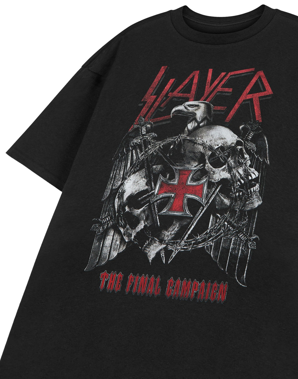 Slayer Short Sleeved T-Shirt | Mens Black | Official Merch