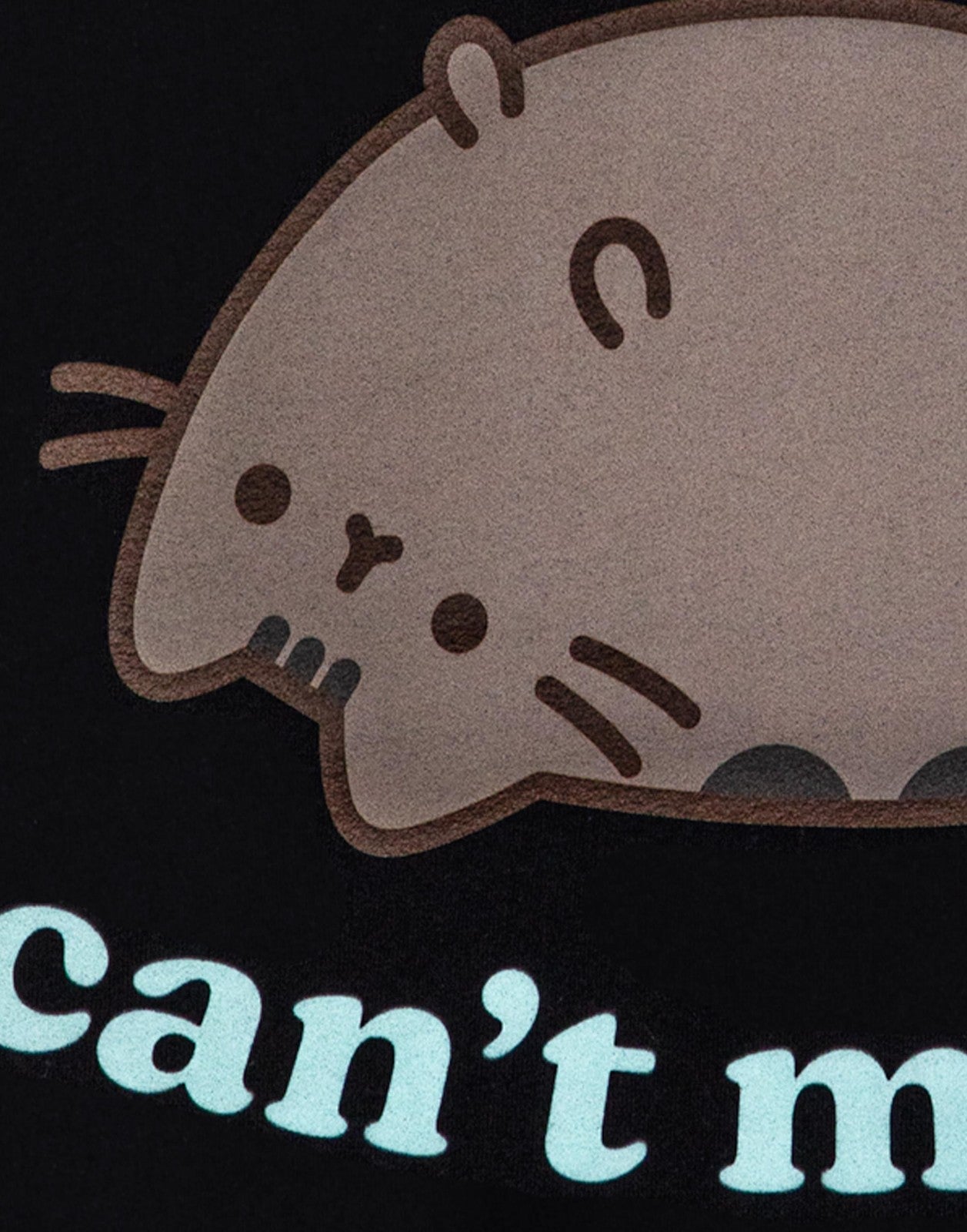 Pusheen Short Sleeved T-Shirt | Womens Black | Official Merch