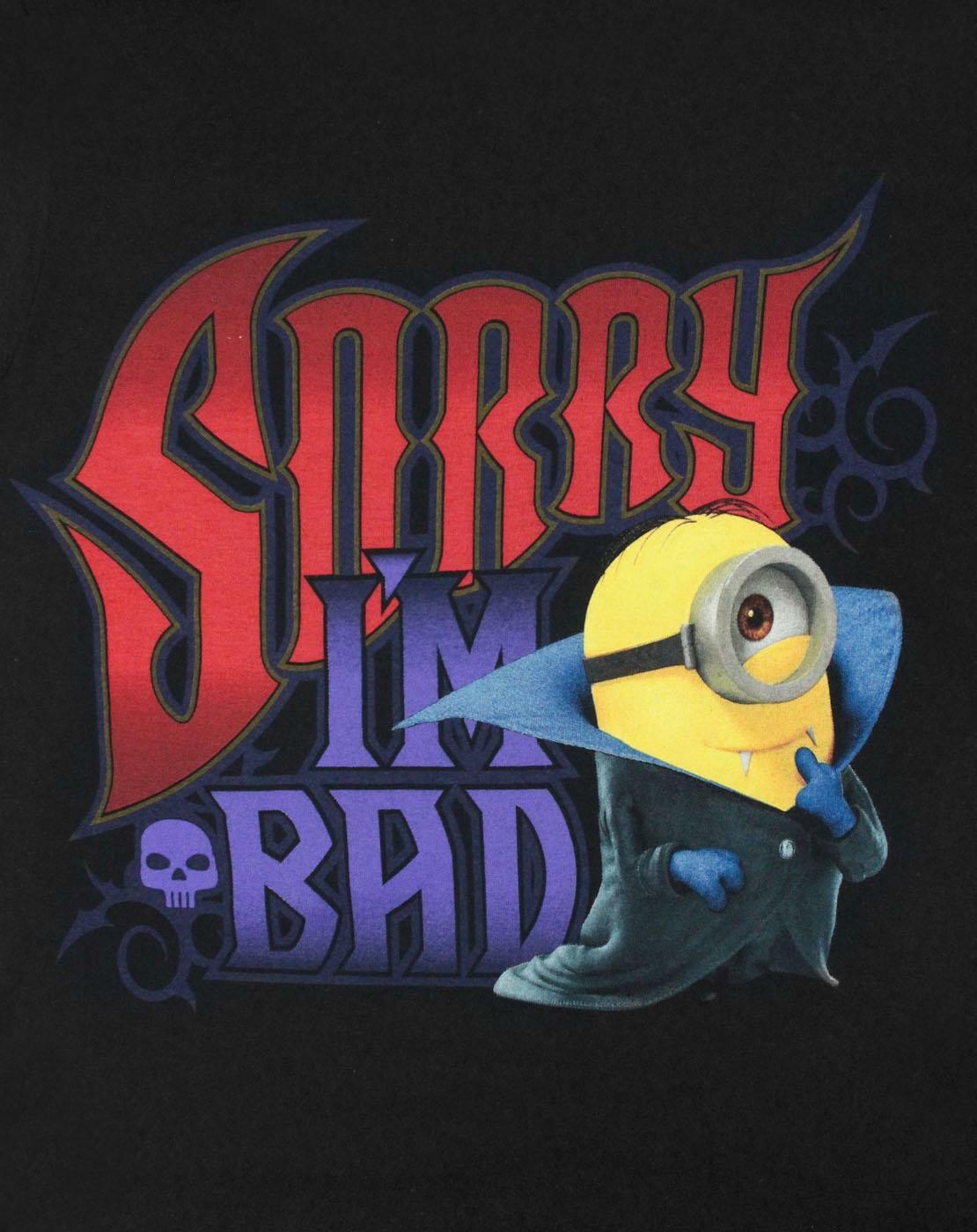 Despicable Me Short Sleeved T-Shirt | Womens Black | Official Merch