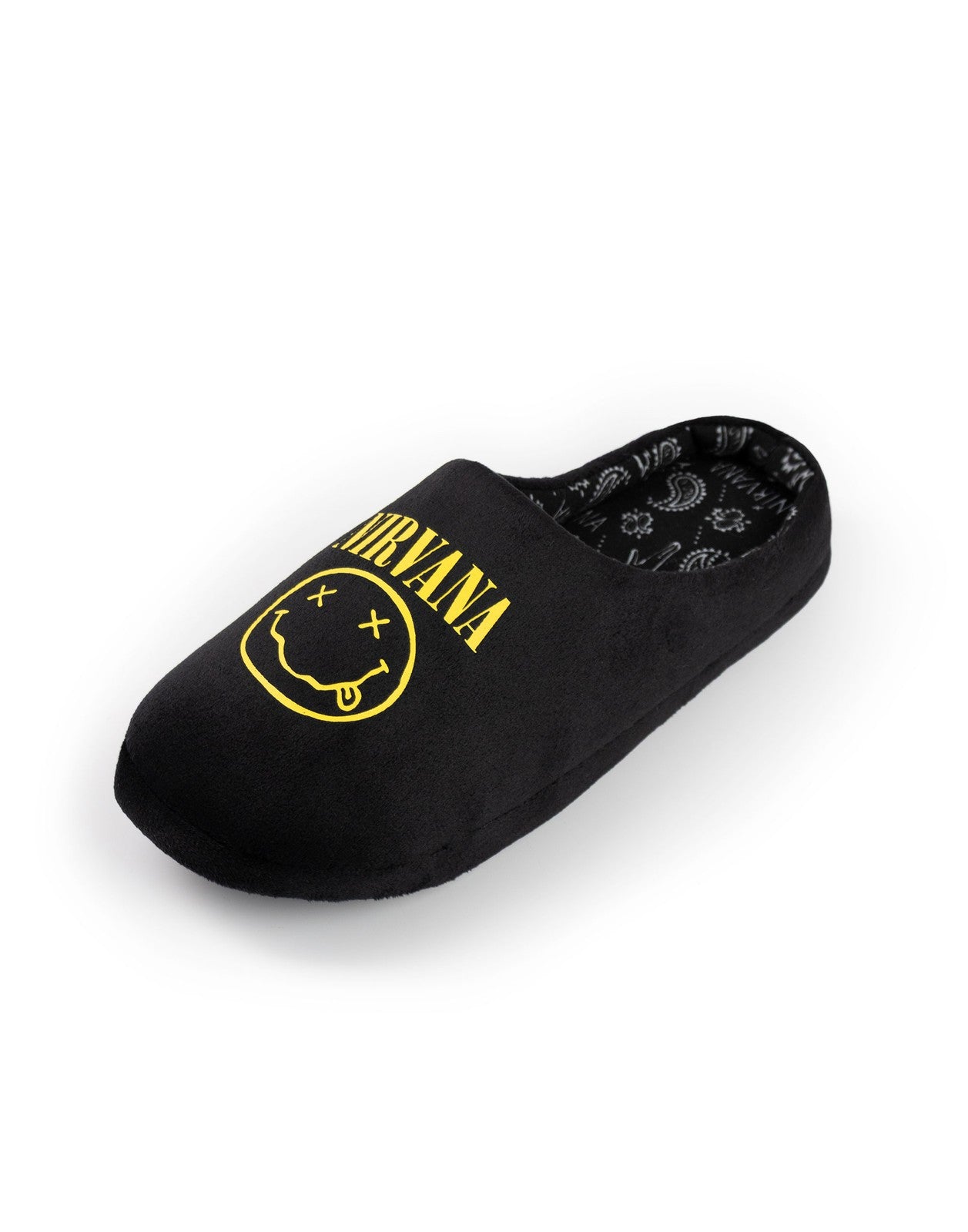 Nirvana Mule Slippers | Unisex Black | Official Merch