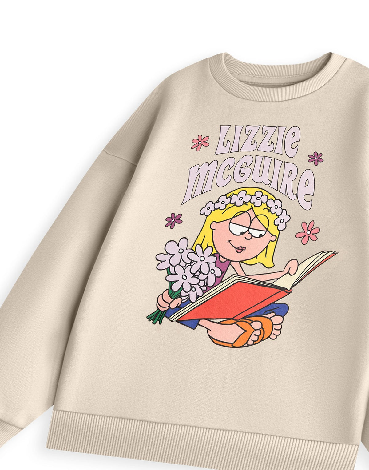Disney Sweatshirt | Womens Oatmeal | Official Merch