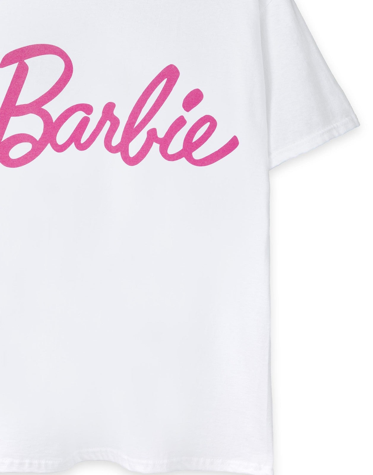 Barbie Short Sleeved T-Shirt | Womens White | Official Merch