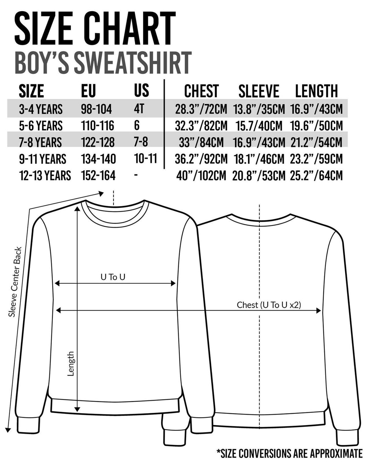 Disney Sweatshirt | Boys Grey | Official Merch
