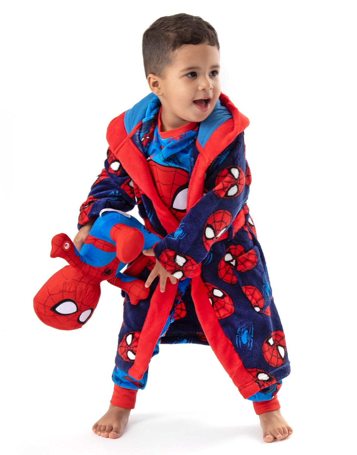 Marvel Bathrobe | Boys Blue | Official Merch