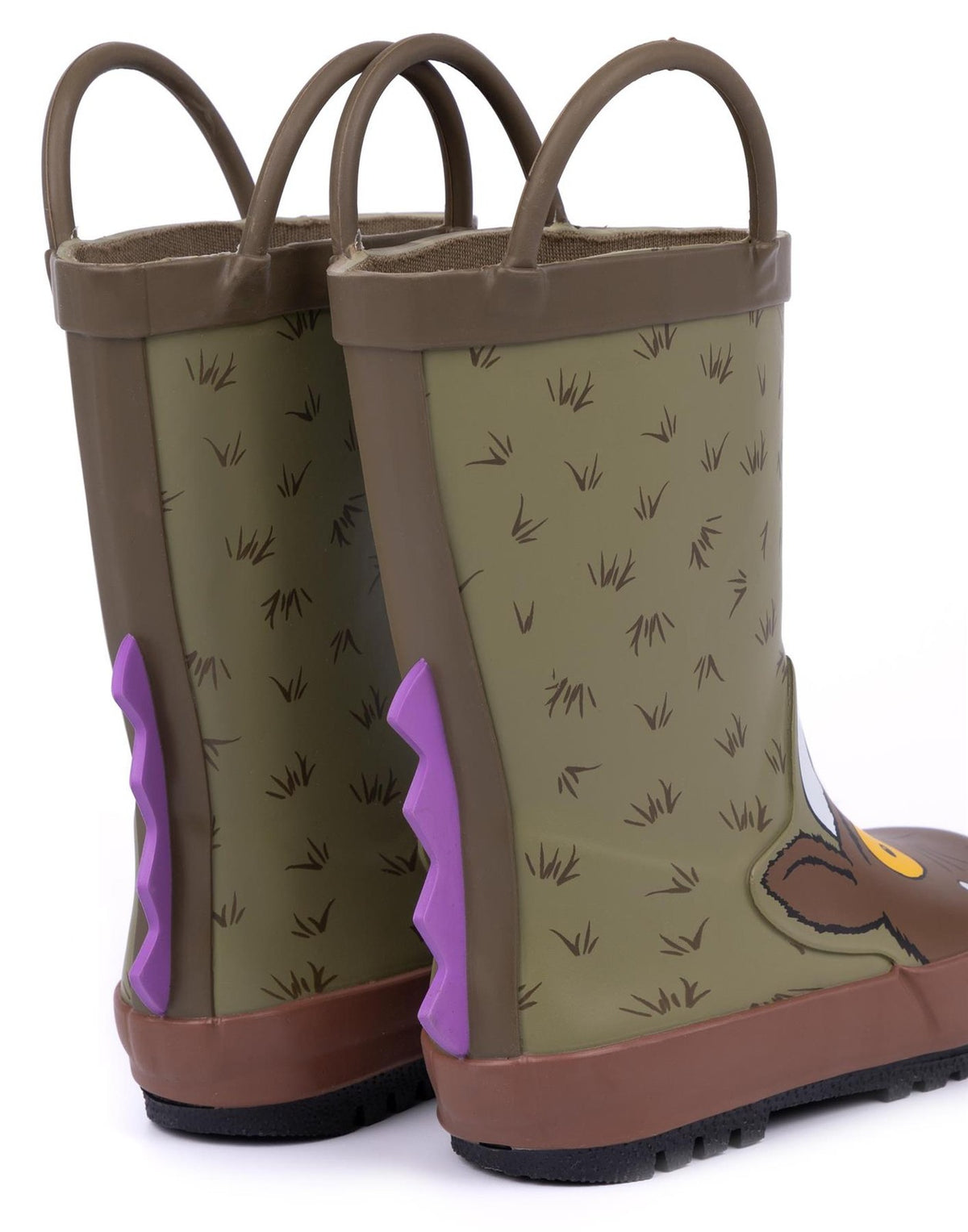 Gruffalo & Friends Wellington Boots with Handles | Unisex Kids Brown | Official