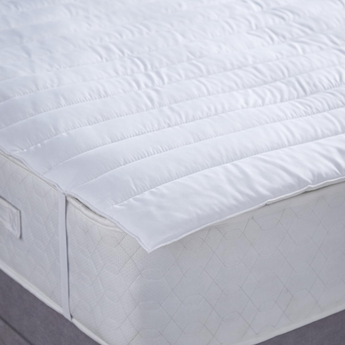 OHS Mattress Topper Thick Deep Anti Allergy Luxury Soft Touch Hotel Quality UK