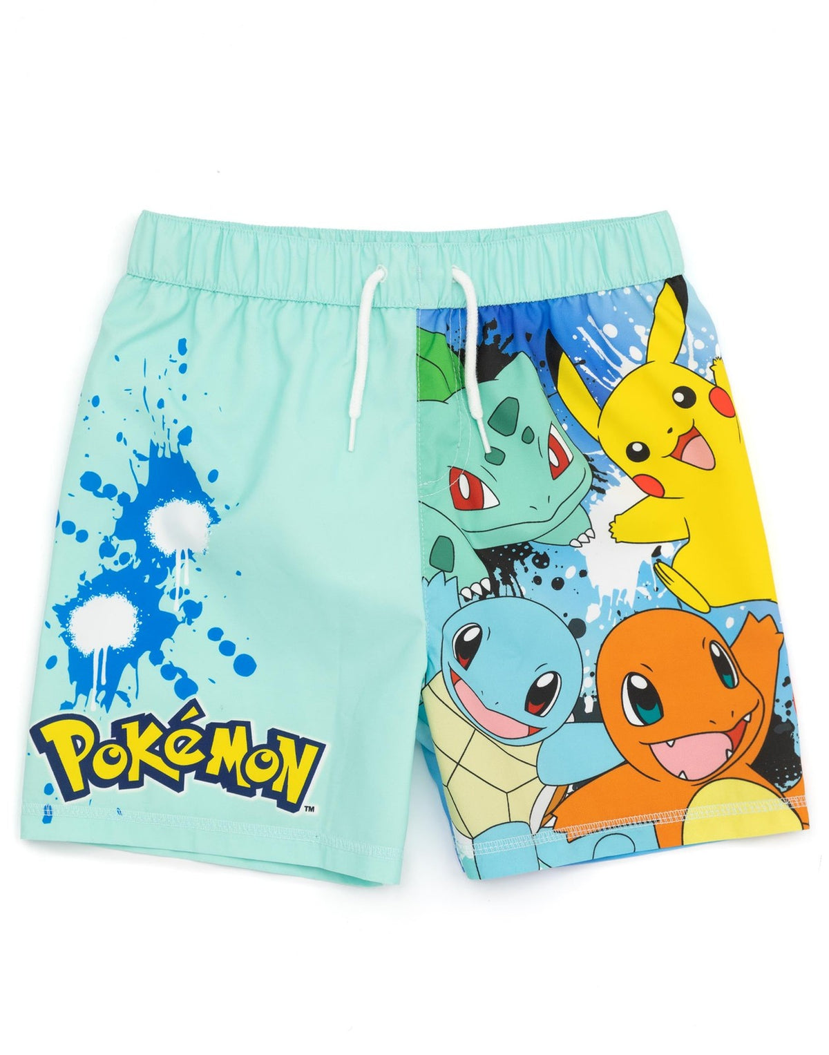 Pokemon Multi-Pack of 2 Swim Shorts | Boys Blue | Official Merch