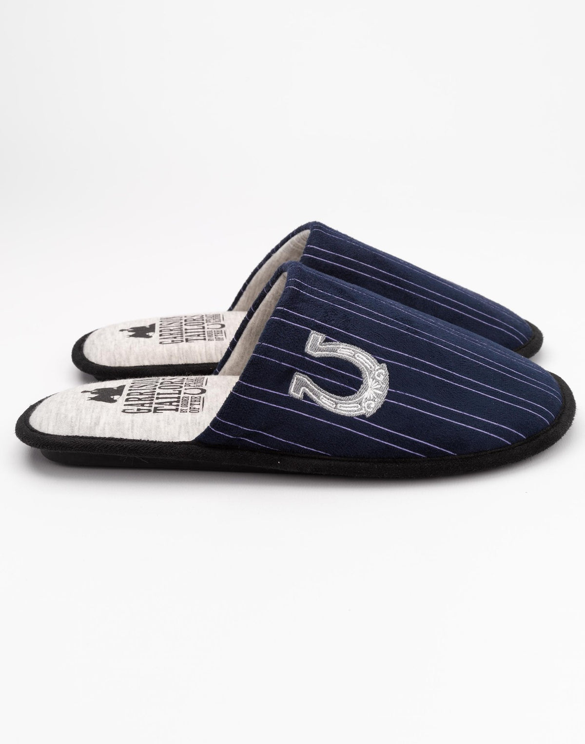 Peaky Blinders Mule Slippers | Mens Blue | Official Merch