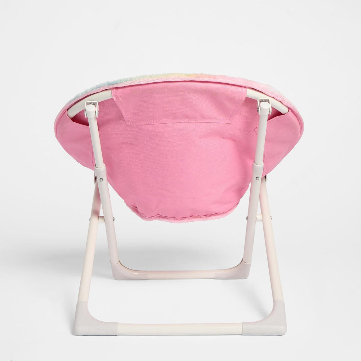 OHS Tie Dye Folding Chair Round Moon Garden Outdoor Bedroom Folding Picnic Seat