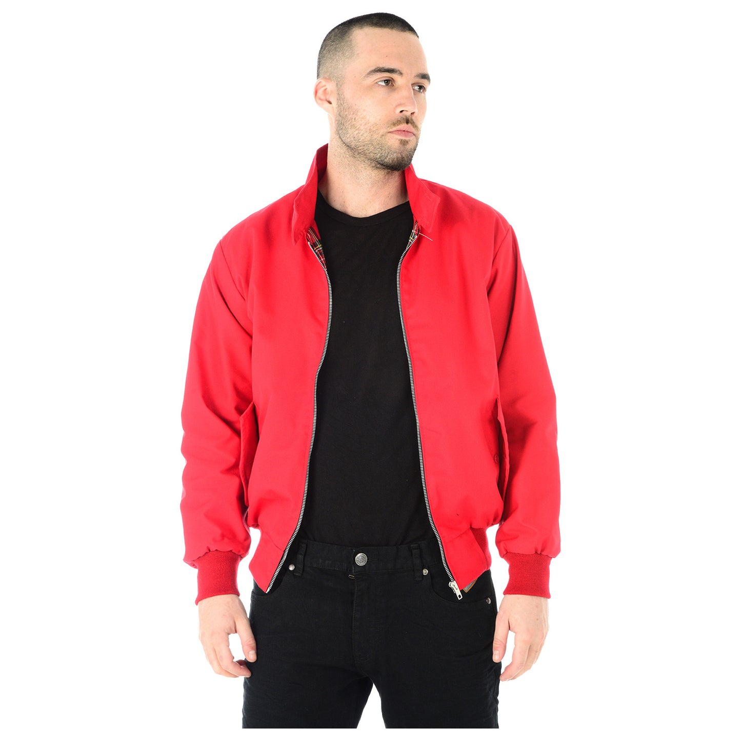 MENS JACKET CLASSIC TRENDY VINTAGE RETRO SCOOTER 1970'S BOMBER MOD COAT TOP NEW