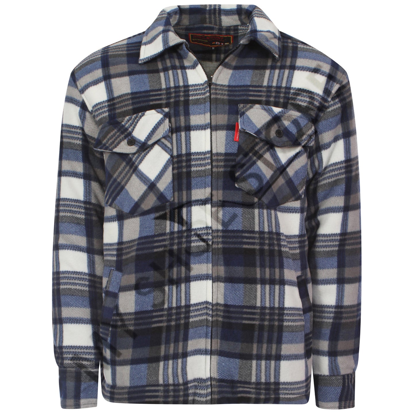 MENS PADDED SHIRT FUR LINED LUMBERJACK FLANNEL WORK JACKET WARM THICK CASUAL TOP