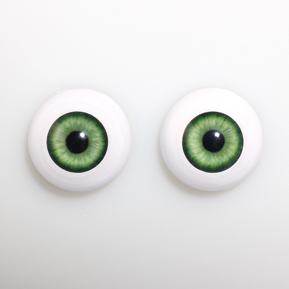 2 Pairs Reborn Baby Doll Eyes Half Round Acrylic Eyeballs Accessories DIY Supply