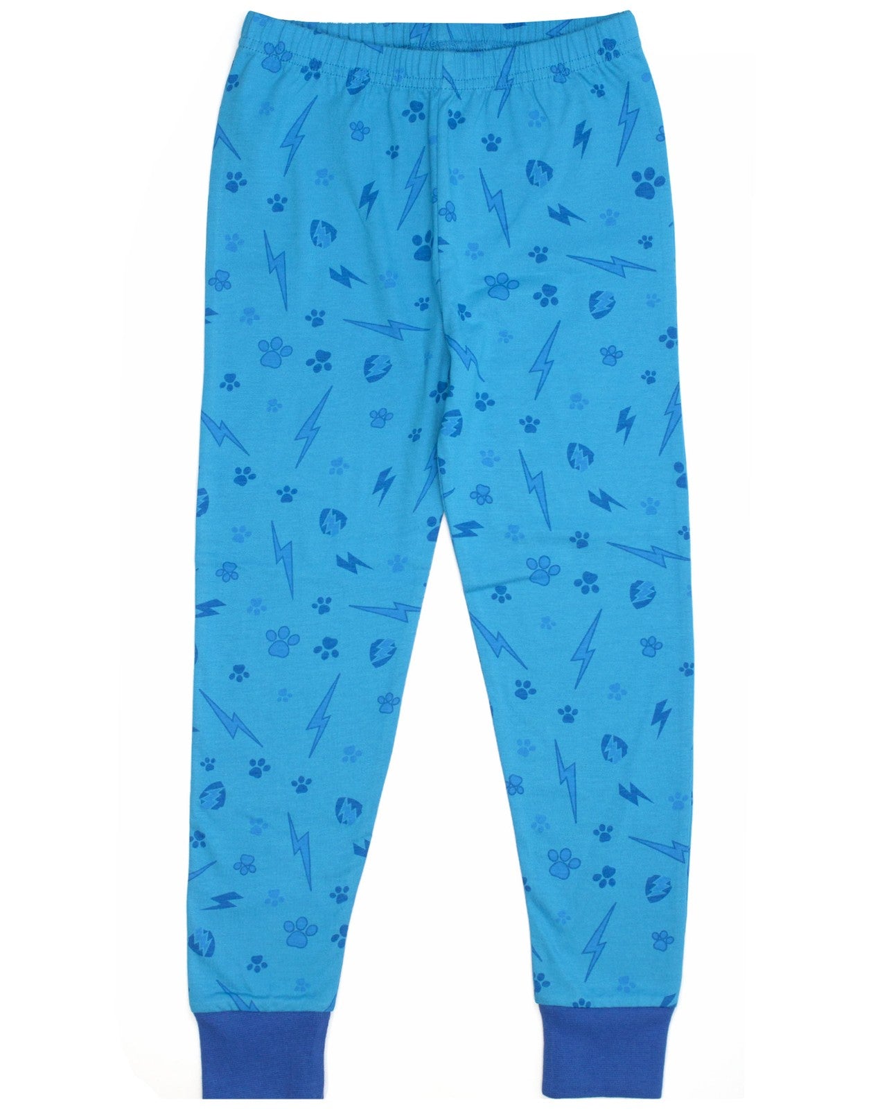 Paw Patrol Short Sleeve Long Leg Pyjama Set | Boys Blue | Official Merch