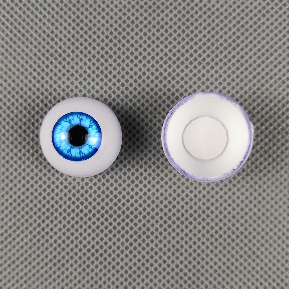 10 Pairs Half Round Acrylic Eyes Eyeballs for Reborn Baby Dolls Kit DIY Repair