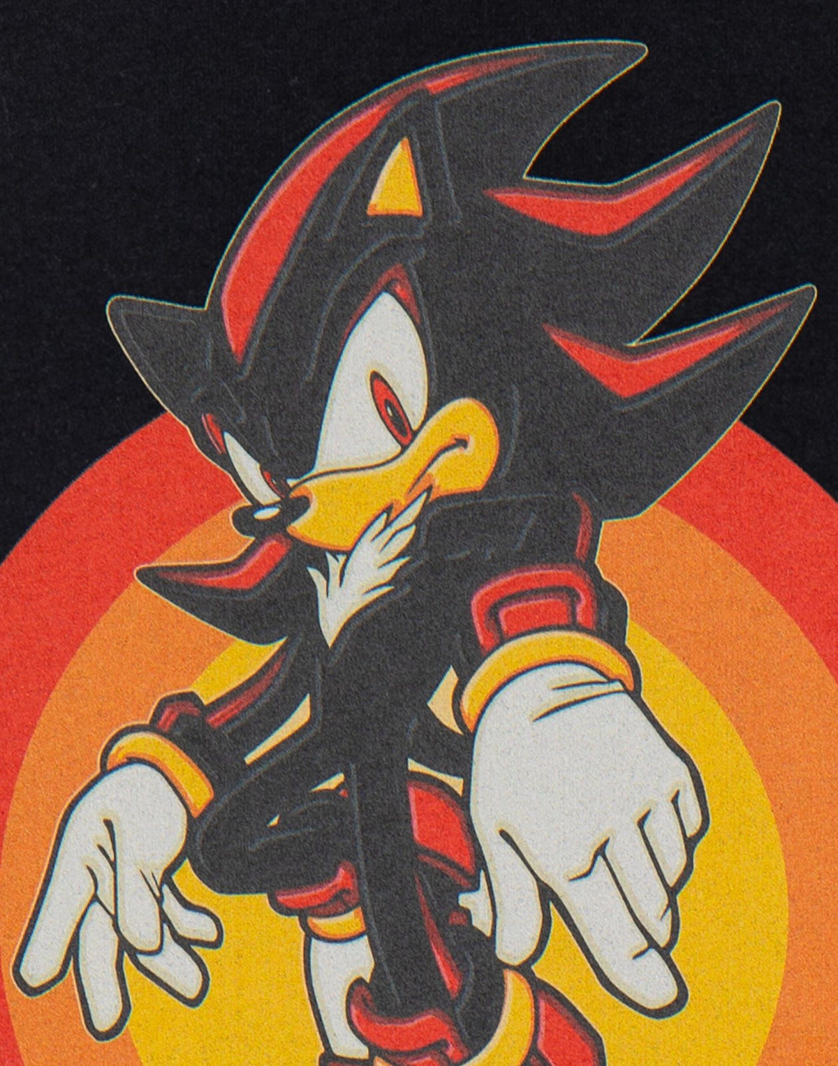 Sonic the Hedgehog Short Sleeved T-Shirt | Boys Black | Official Merch