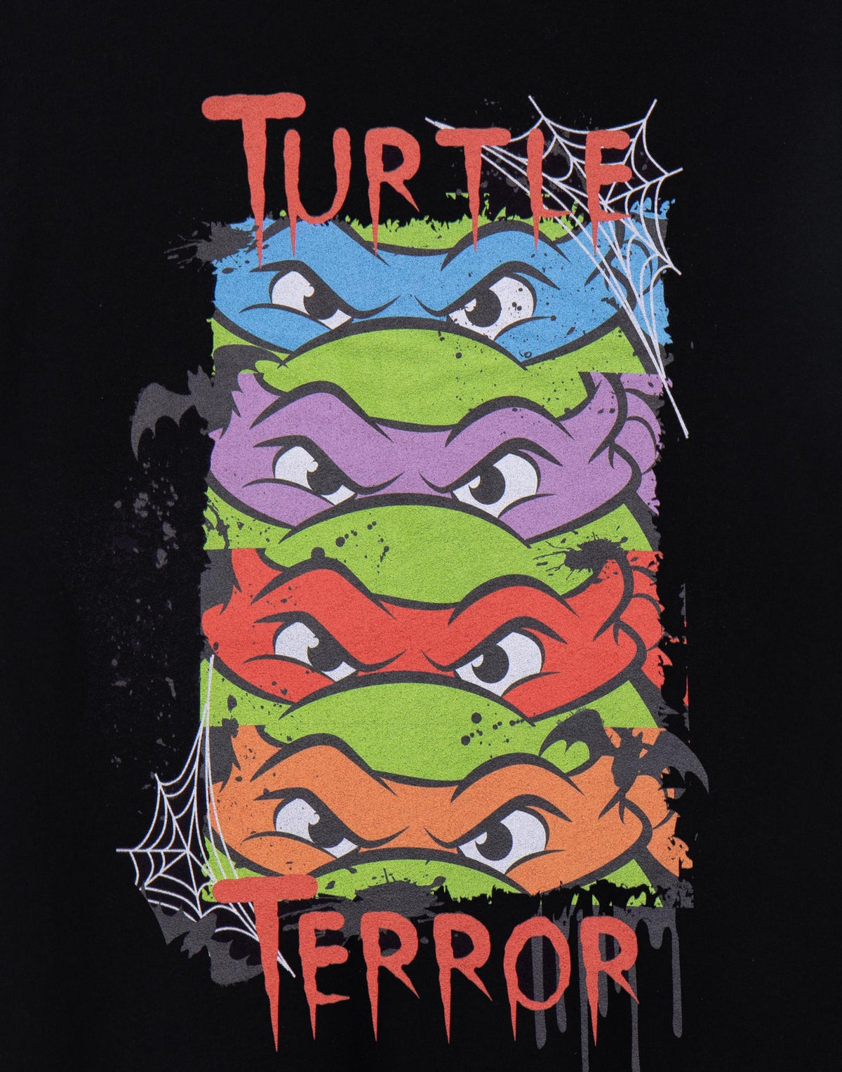 Teenage Mutant Ninja Turtles Short Sleeved T-Shirt | Mens Black | Official Merch