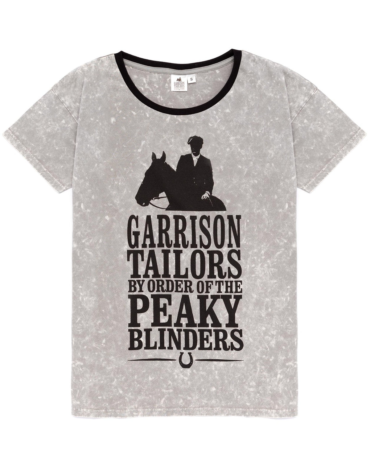 Peaky Blinders Short Sleeve Long Leg Pyjama Set | Womens Grey | Official Merch
