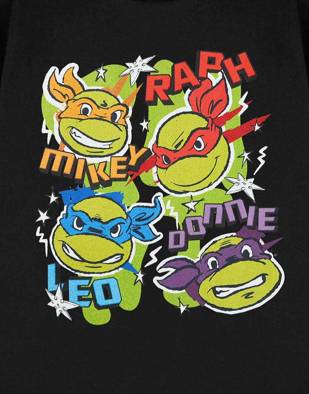 Teenage Mutant Ninja Turtles Sweatshirt | Boys Black | Official Merch
