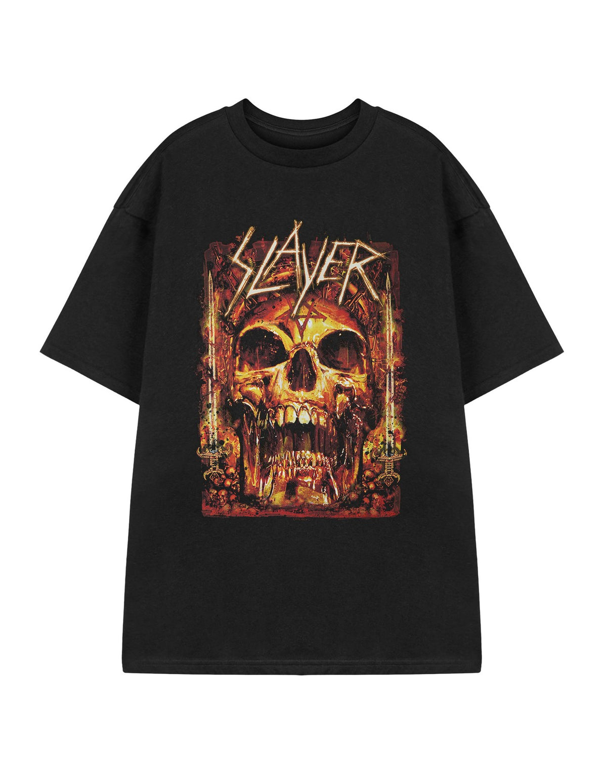 Slayer Short Sleeved T-Shirt | Mens Black | Official Merch