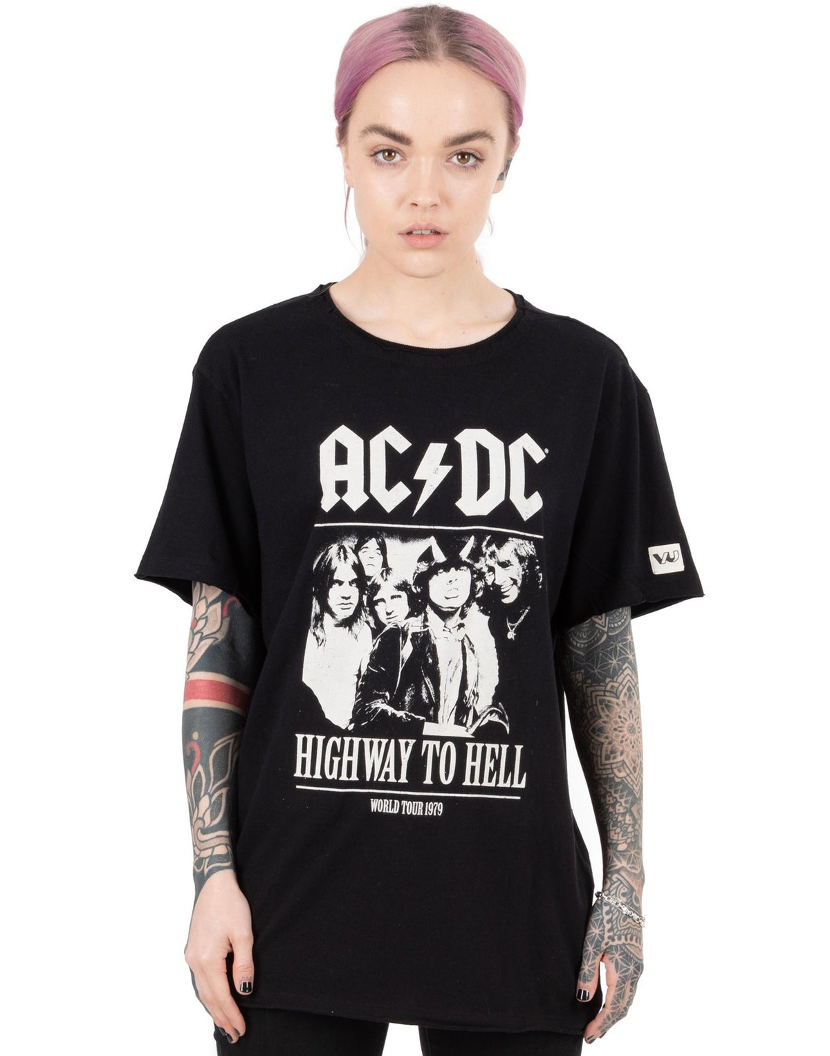 AC/DC Short Sleeved T-Shirt | Unisex Black | Official Merch