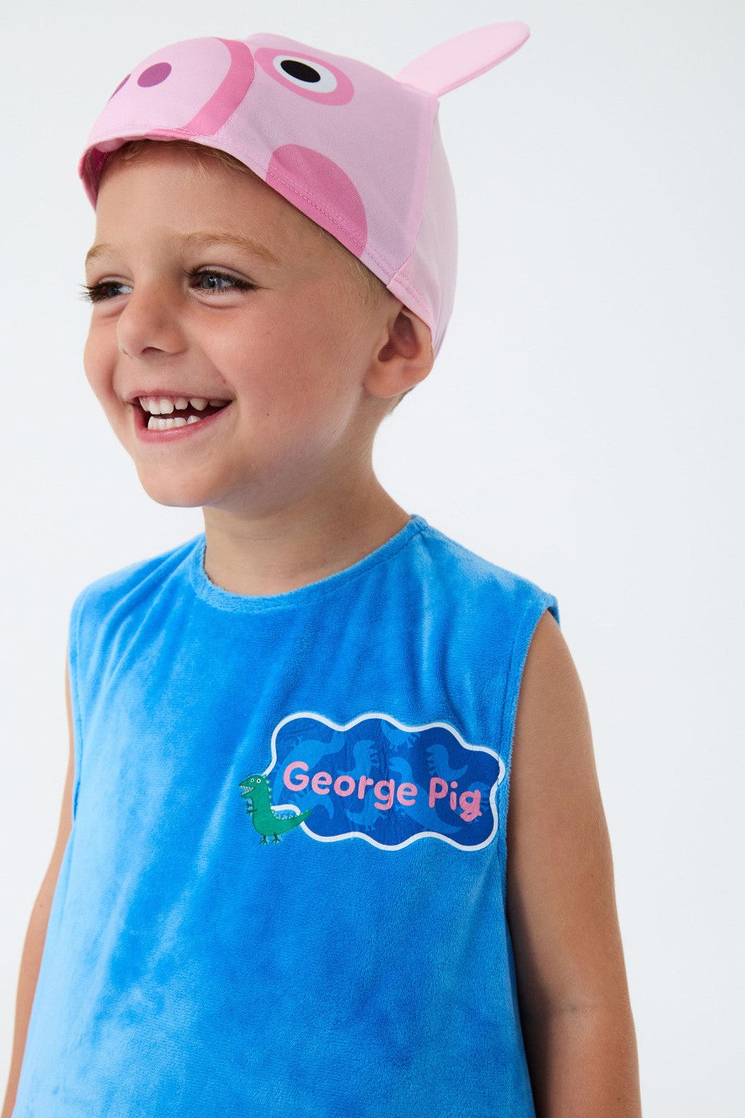 Peppa Pig 2 Piece Costume | Boys Blue | Official Merch