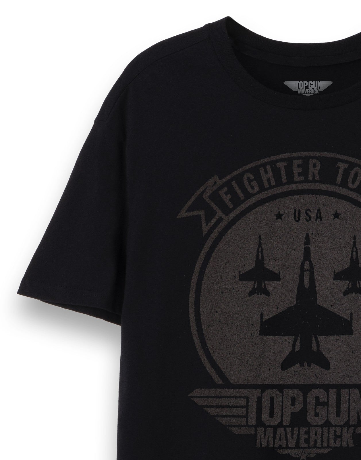 Top Gun: Maverick Short Sleeved T-Shirt | Mens Black | Official Merch