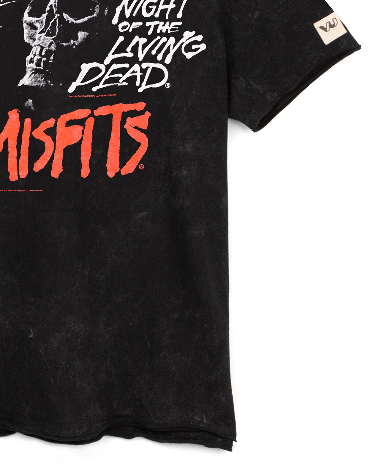 Misfits Short Sleeved T-Shirt | Mens Black | Official Merch