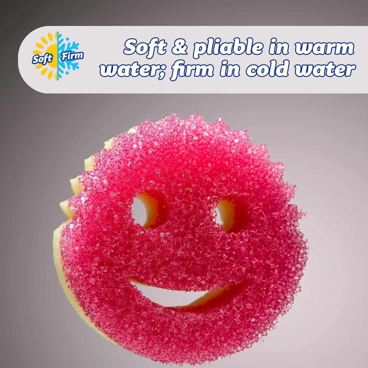 Scrub Daddy Mommy Dish Wand, Refill Heads, Sponge & Bundle, Pink