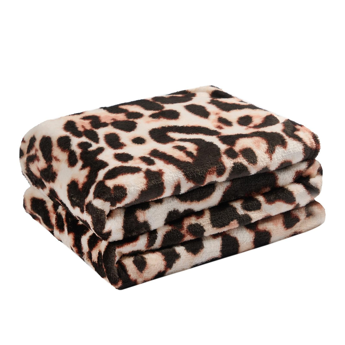 Ultra Soft Throw Bed Blanket Leopard Fleece Plush Sofa Bedspread Warm Travel