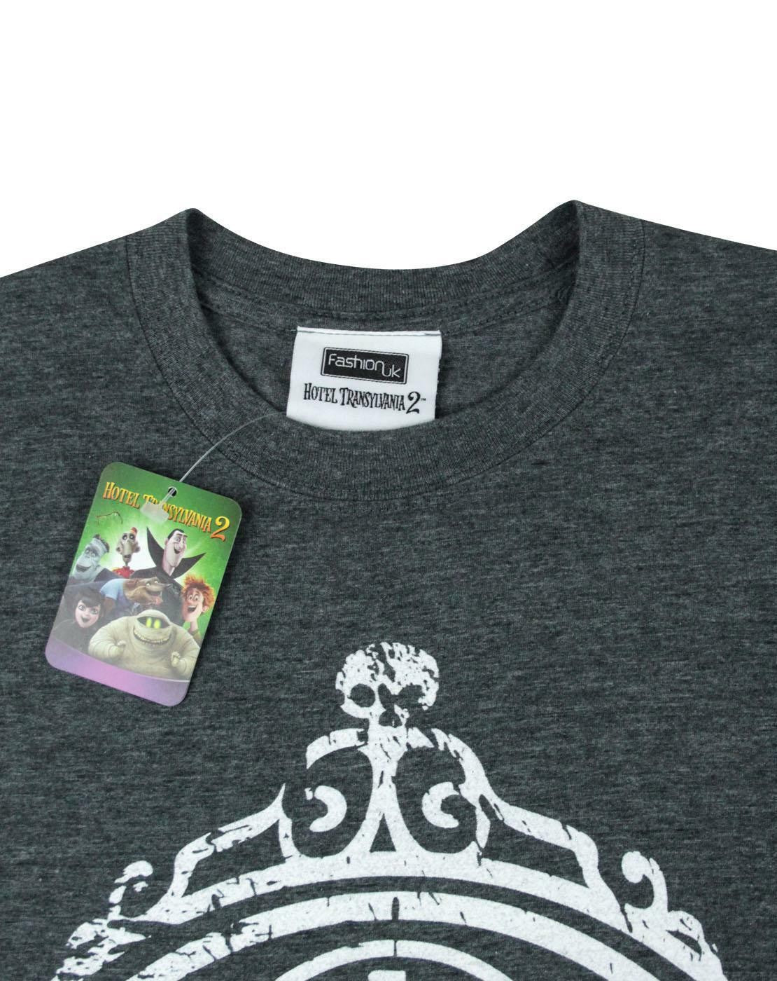 Hotel Transylvania Short Sleeved T-Shirt | Mens Grey | Official Merch