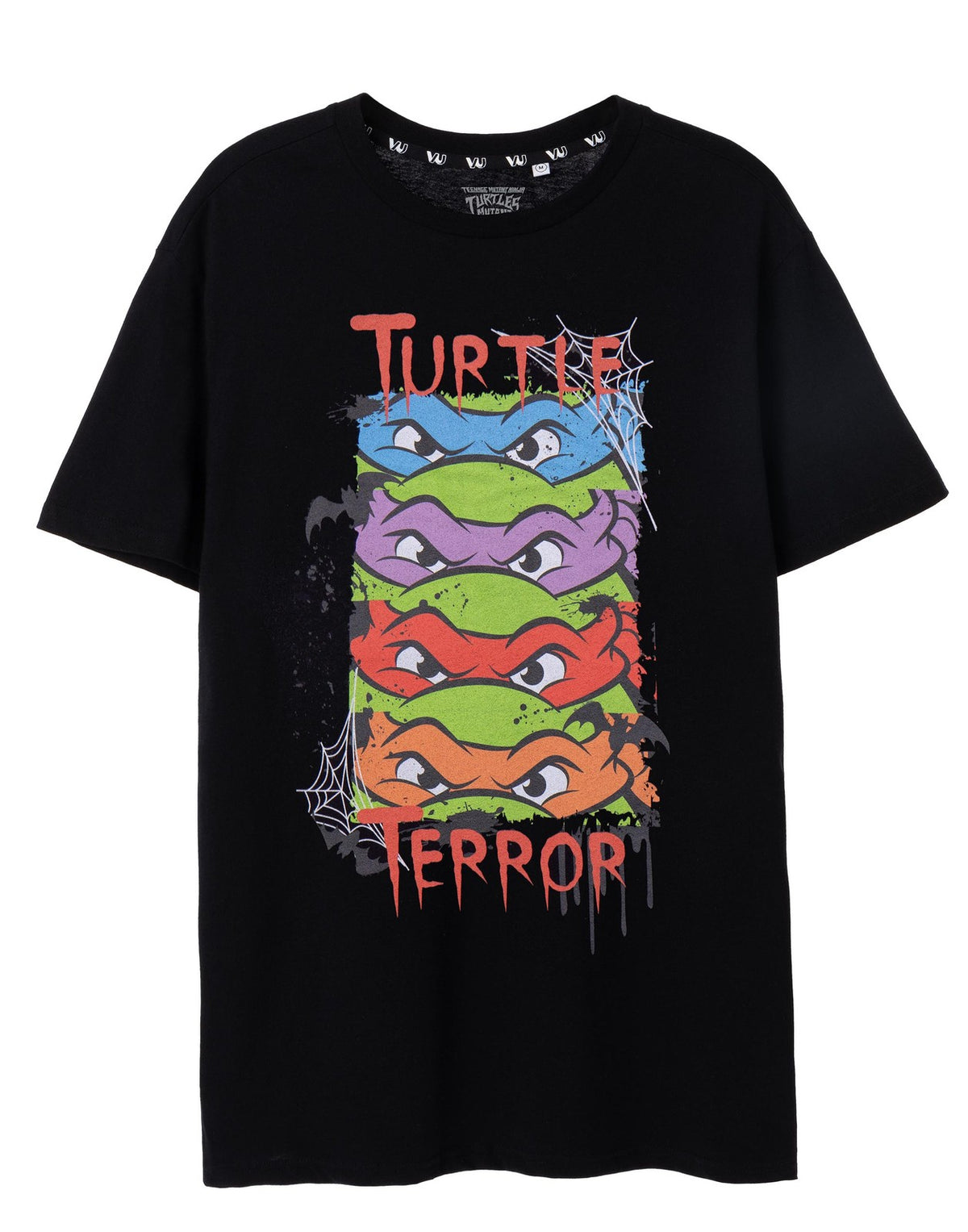 Teenage Mutant Ninja Turtles Short Sleeved T-Shirt | Mens Black | Official Merch