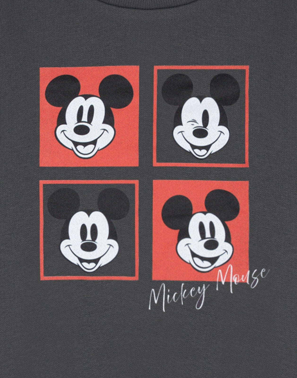 Disney Sweatshirt | Boys Charcoal | Official Merch