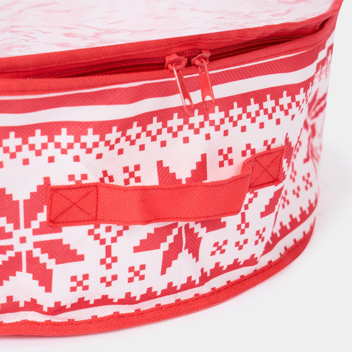 Christmas Wreath Storage Bag Nordic Bauble Decoration Holder Xmas Tidy Organiser