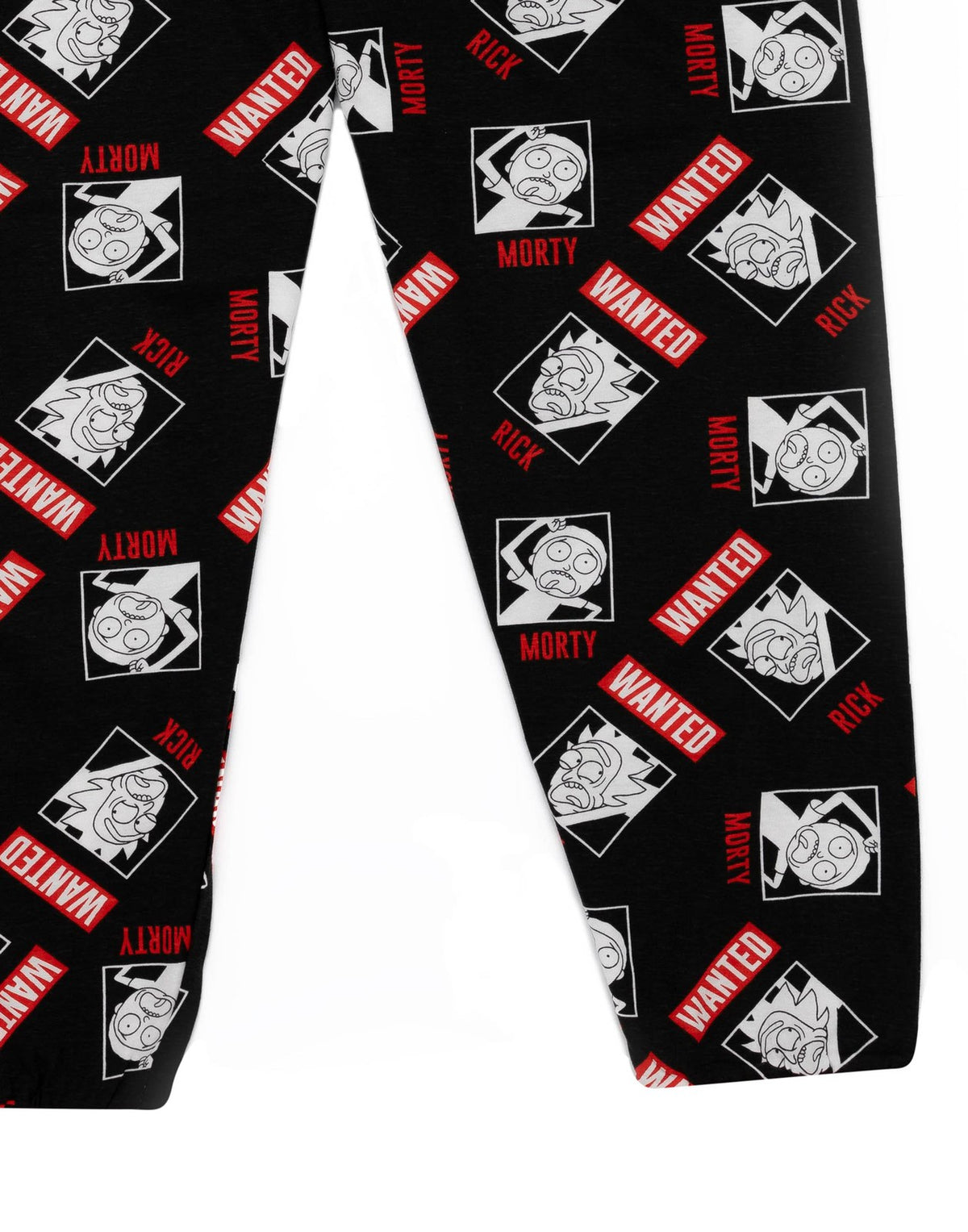 Rick And Morty Short Sleeve Long Leg Pyjama Set | Mens White | Official Merch