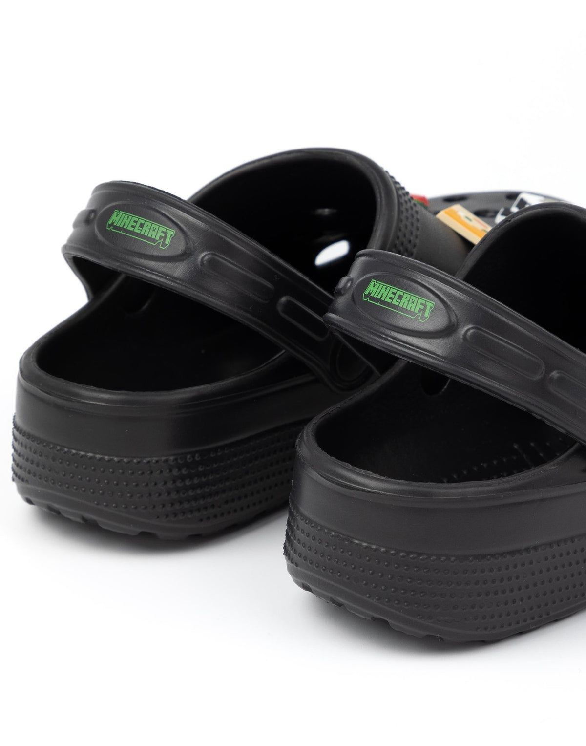 Minecraft Clogs | Unisex Kids Black Gaming | Official Merch