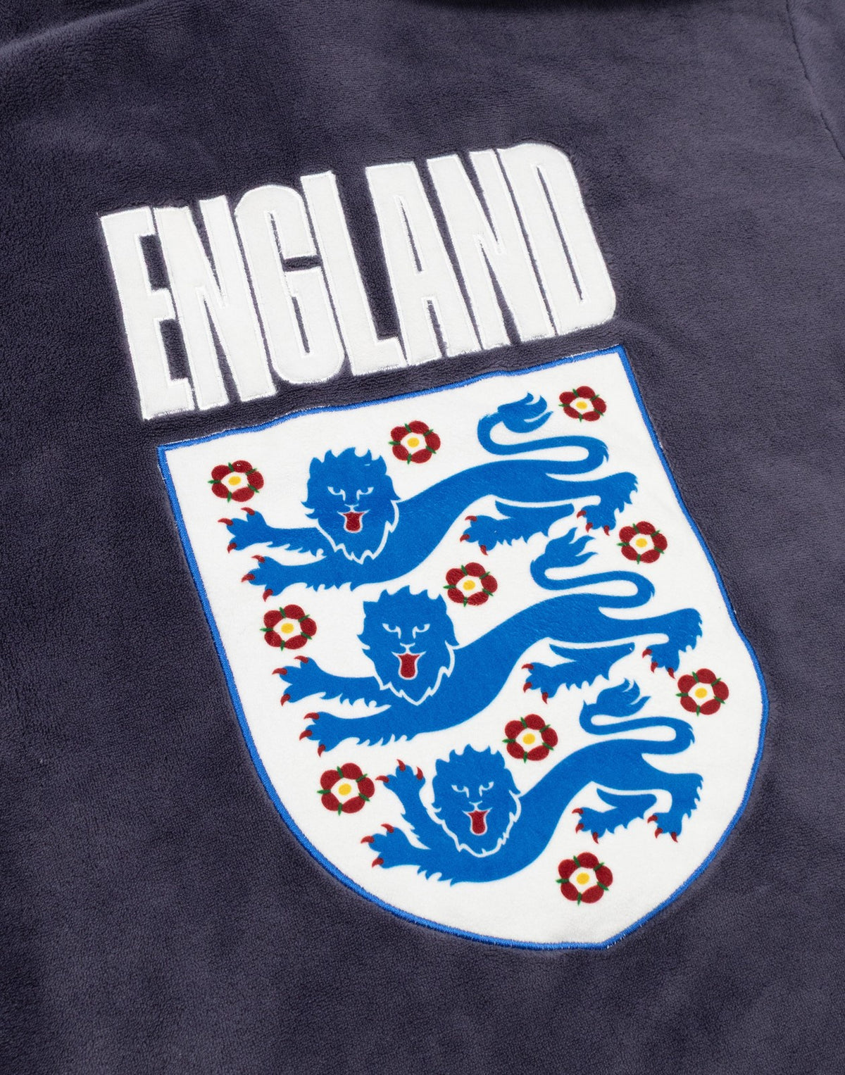 England Long Sleeve Long Leg Pyjama Set | Mens Navy | Official Merch