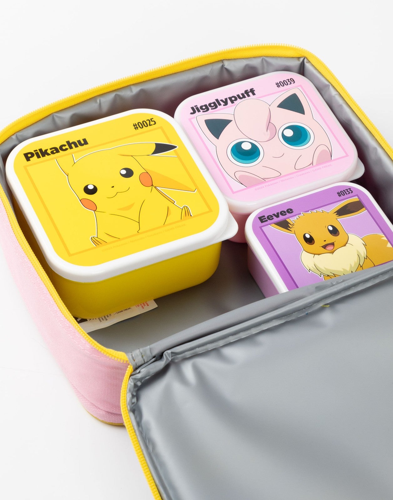 Pokemon Lunch Bag Bottle and 3 Snack Pot | Girls Multicoloured | Official Merch