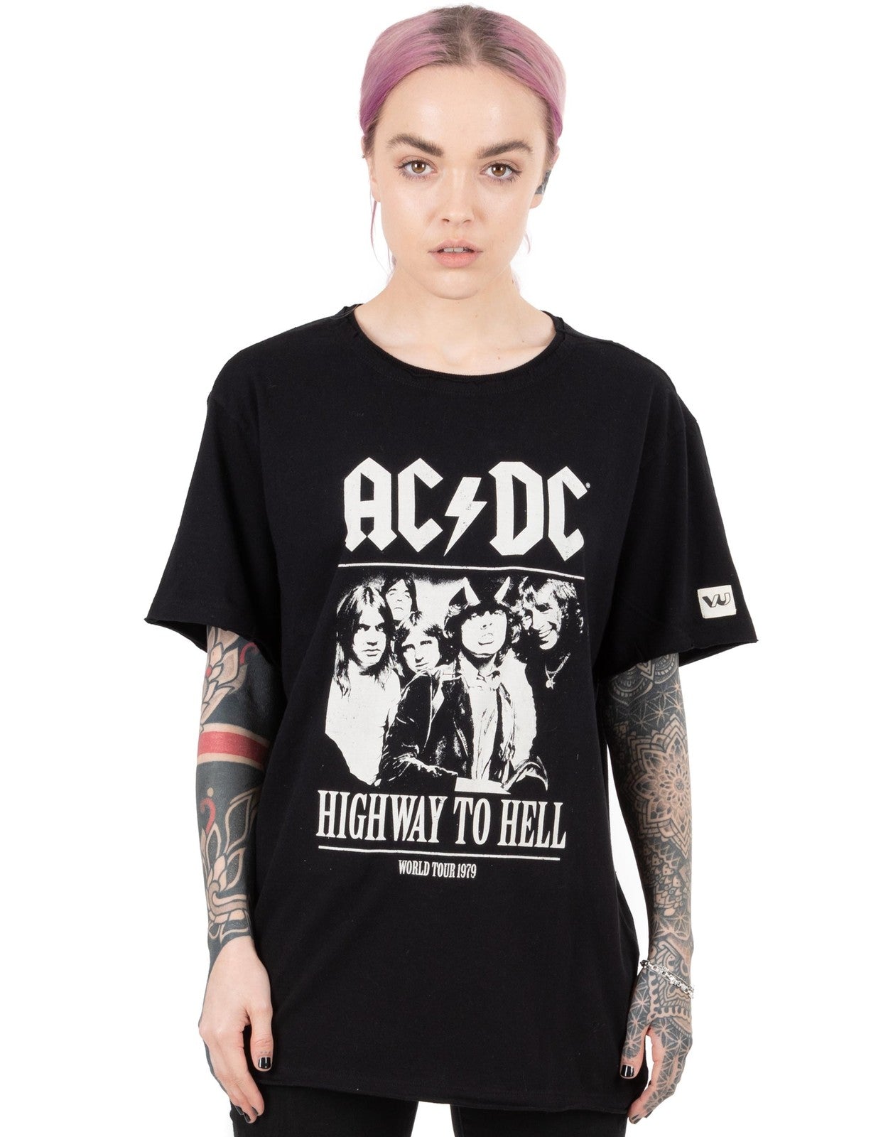 AC/DC Short Sleeved T-Shirt | Unisex Black | Official Merch