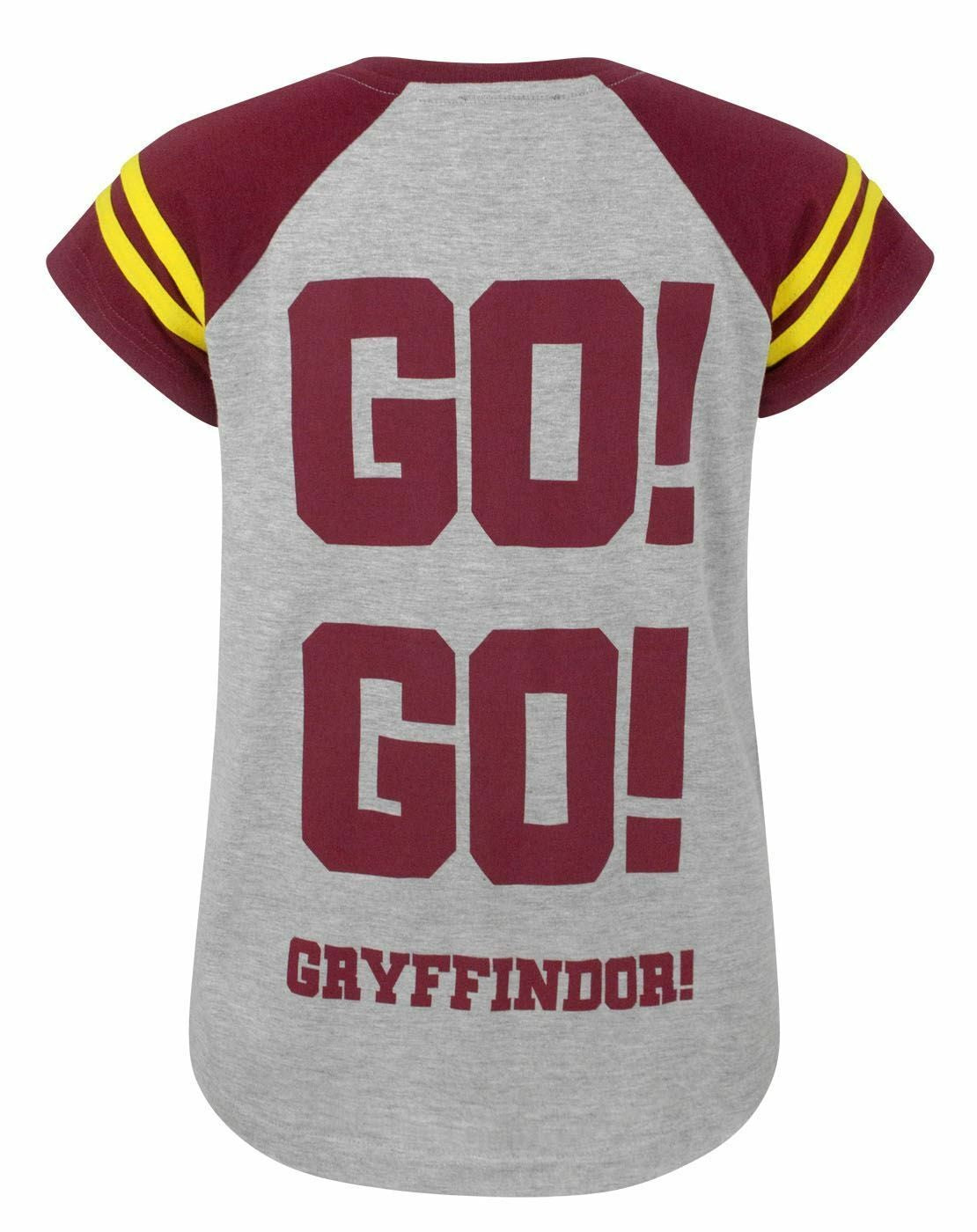 Harry Potter Short Sleeved T-Shirt | Girls Grey | Official Merch