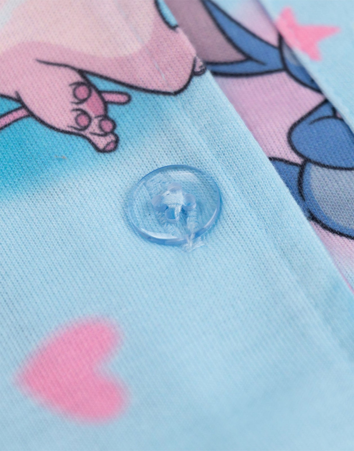 Disney Long Sleeve Long Leg Pyjama Set | Girls Blue | Official Merch