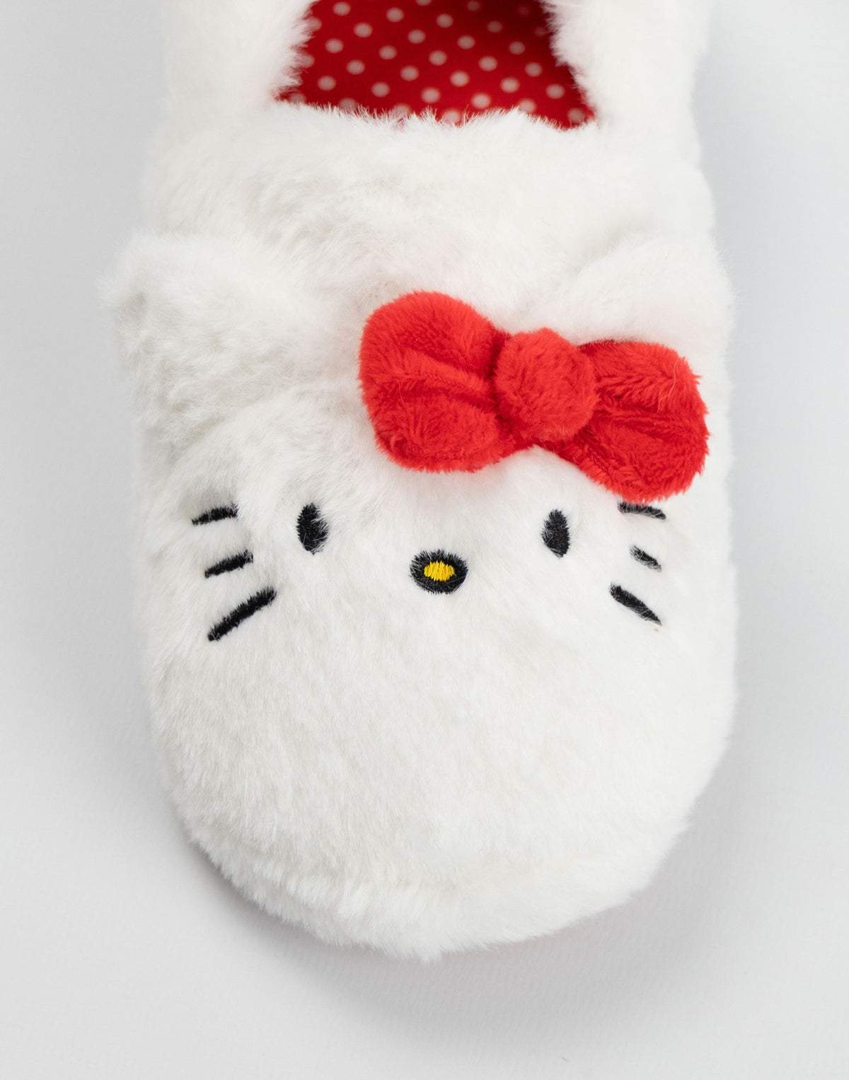 Hello Kitty Slip On Loafer Slippers | Girls White | Official Merch