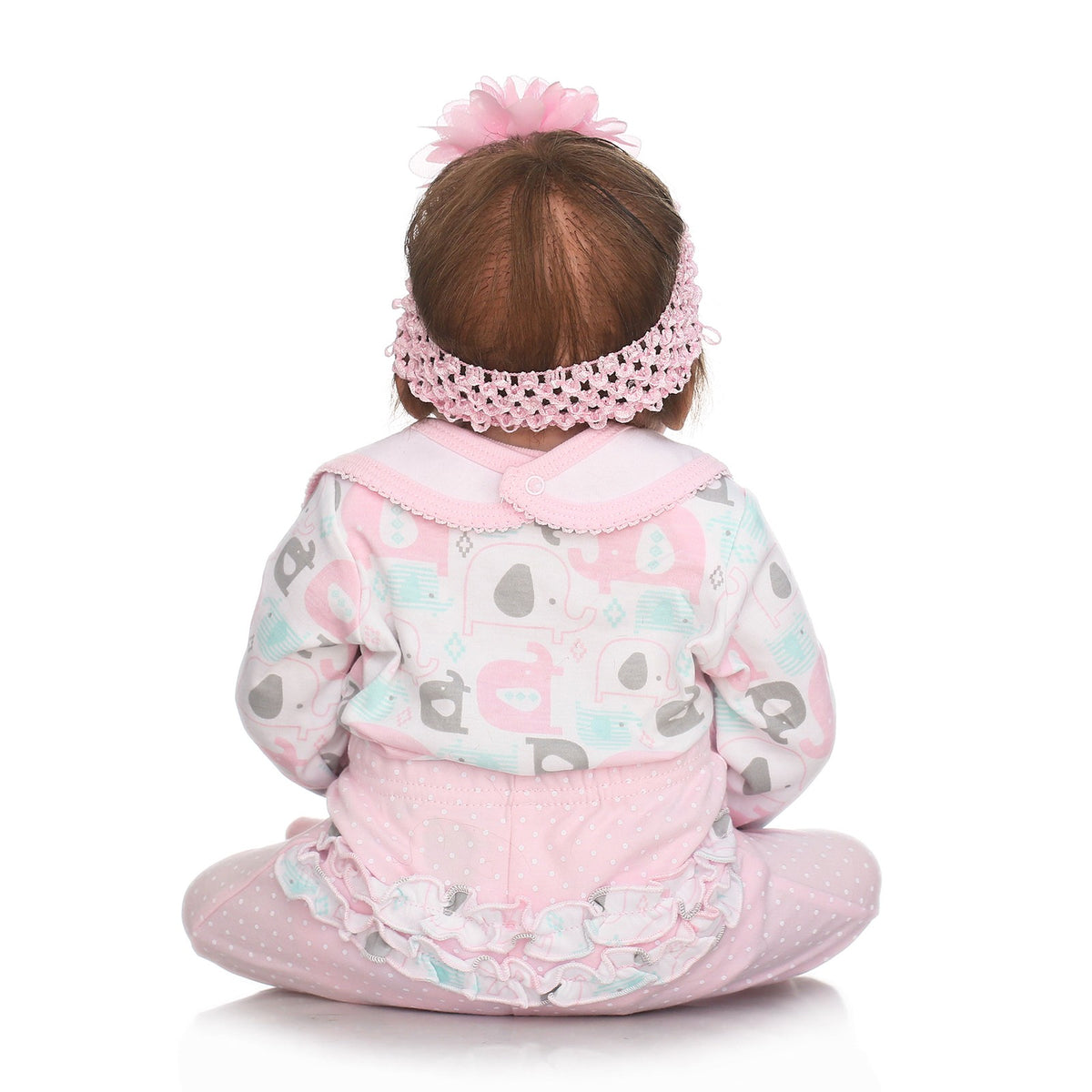 22" Waterproof Reborn Baby Dolls Realistic Full Body Vinyl Silicone Girl Doll UK