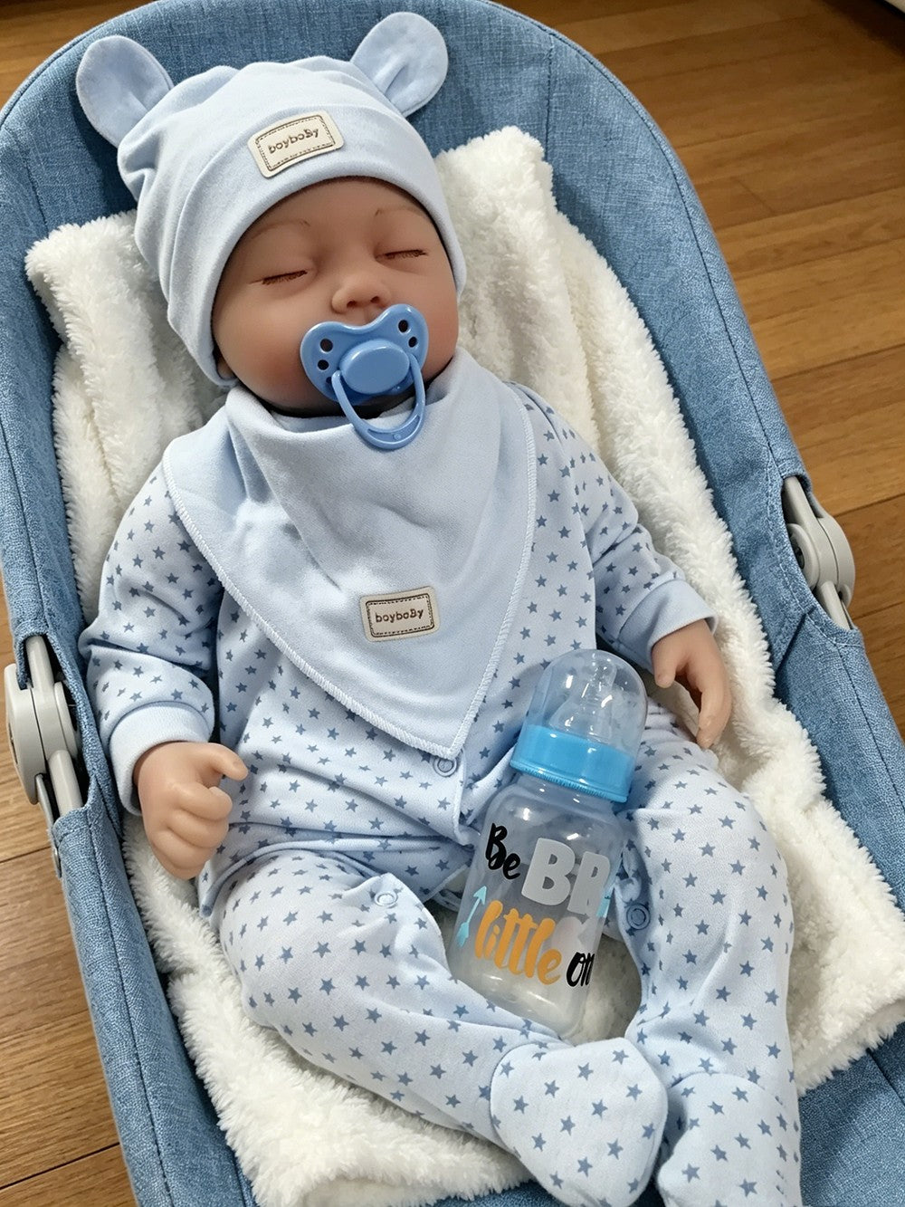 Realistic Reborn Baby Dolls Vinyl Silicone Handmade Lifelike Newborn Boy Doll UK