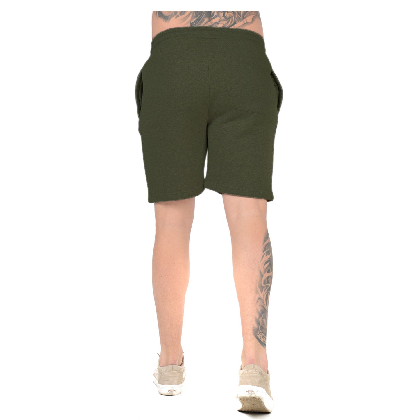 PACK OF 2 MENS JOGGING SHORTS SWEAT JERSEY FLEECE JOGGERS SUMMER RUNNING BOTTOMS