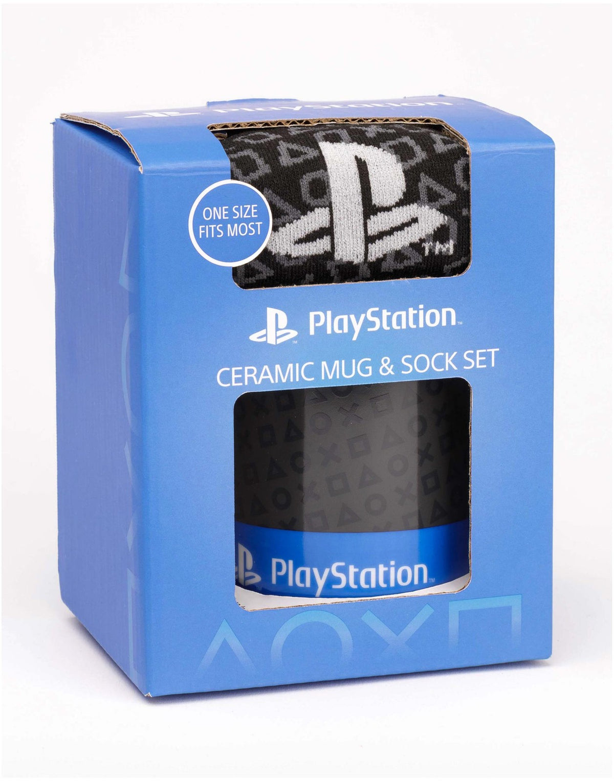 PlayStation Mug and Sock Gift Set | Mens Blue | Official Merch