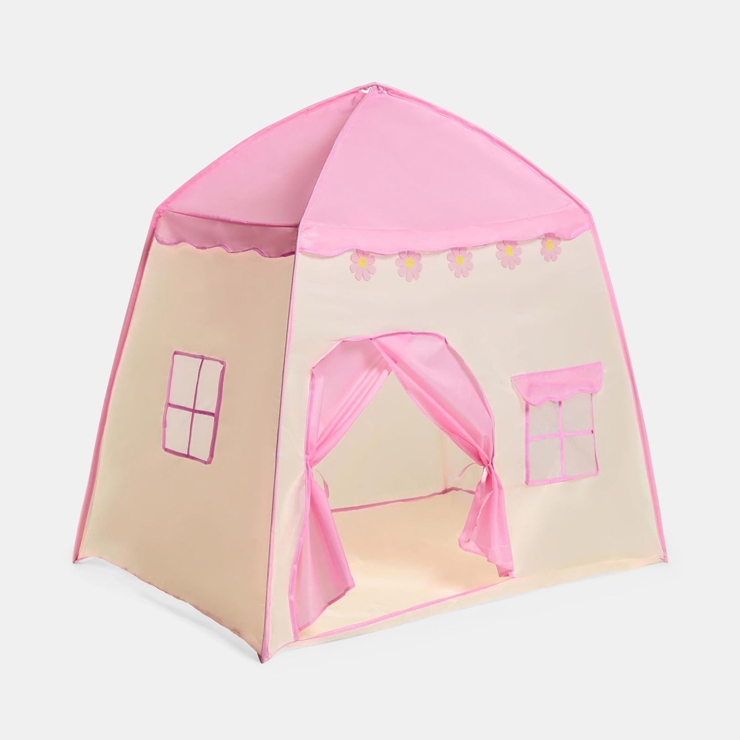 OHS Kids Flower Tent Indoor Outdoor Easy Set Up Garden Play House with Windows